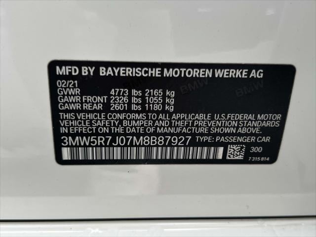 2021 BMW 330i xDrive 330i xDrive Sedan